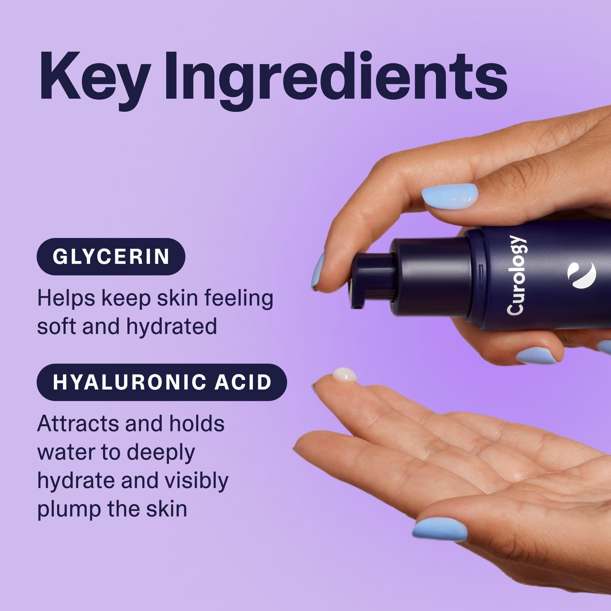 Curology hidratante gel facial con acido hialuronico para hidratacion duradera