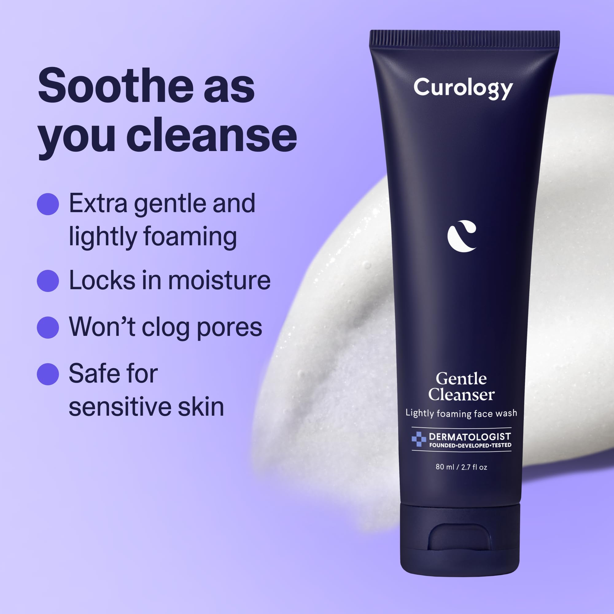 Curology jabon cuerpo acne 2% acido salicilico para piel limpia