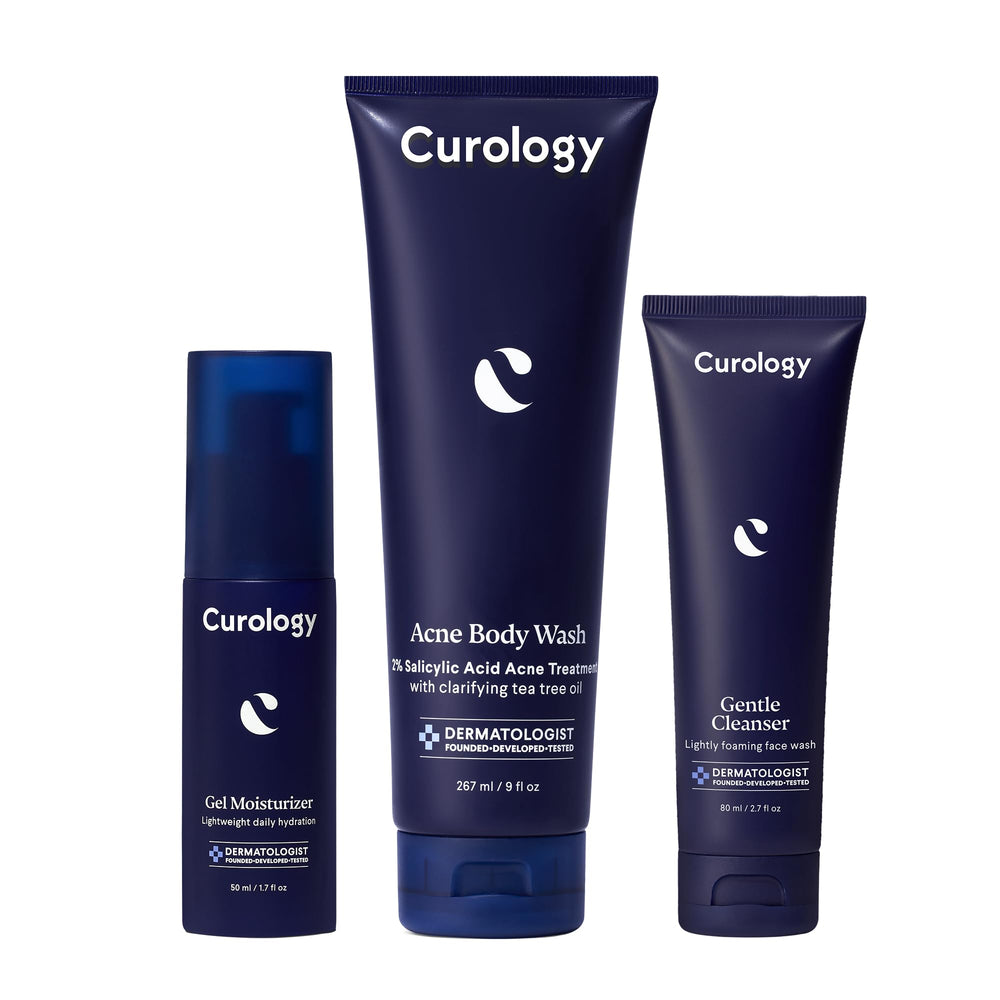 Curology limpiador facial suave para piel sensible, limpia sin irritar