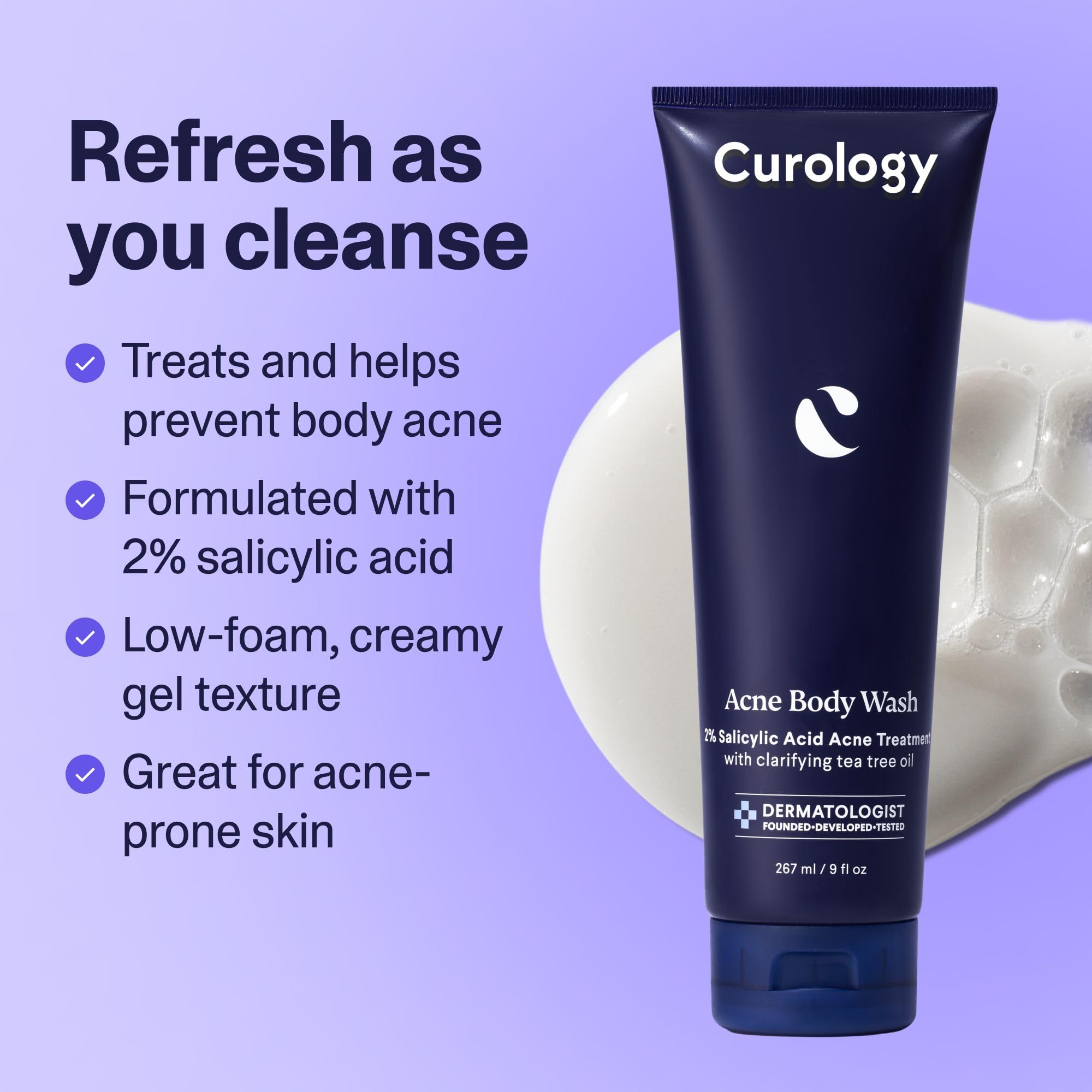 Curology producto dermatologicamente probado, libre de fragancia