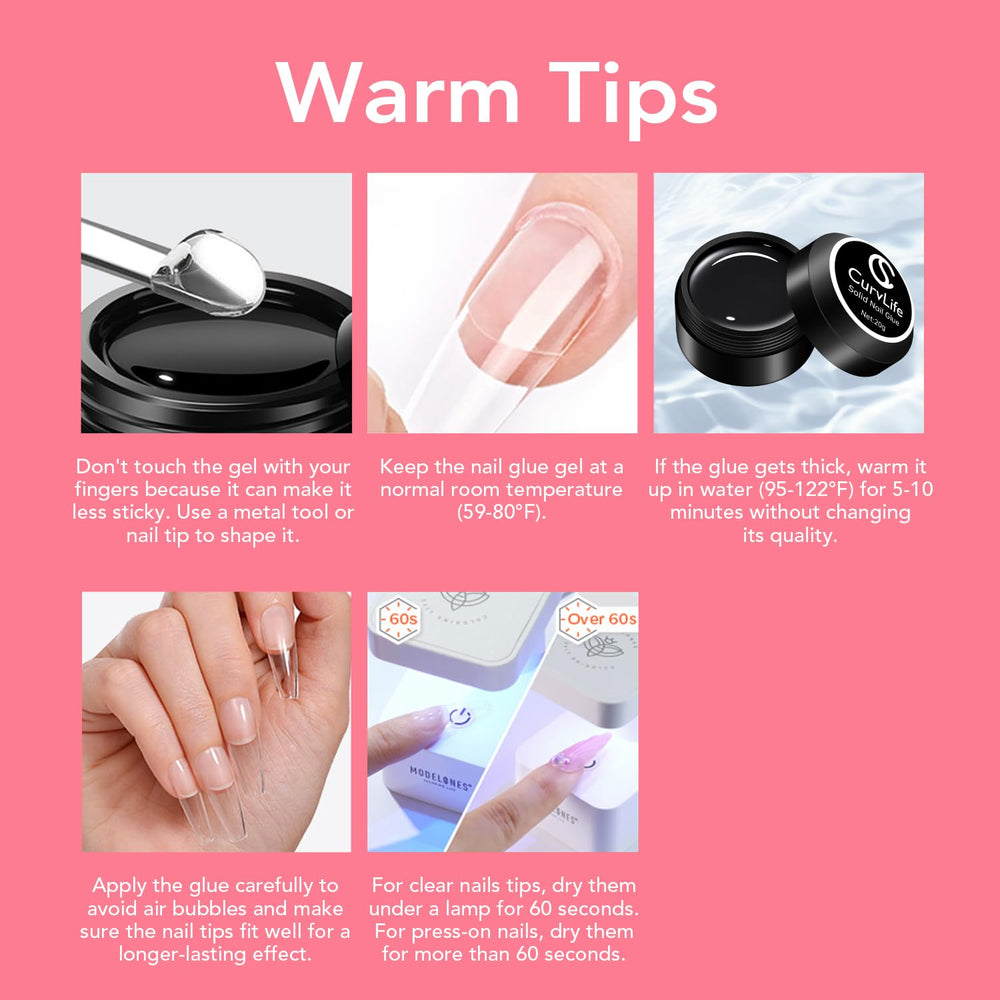 Curvlife kit salón hazlo tú mismo para uñas en casa