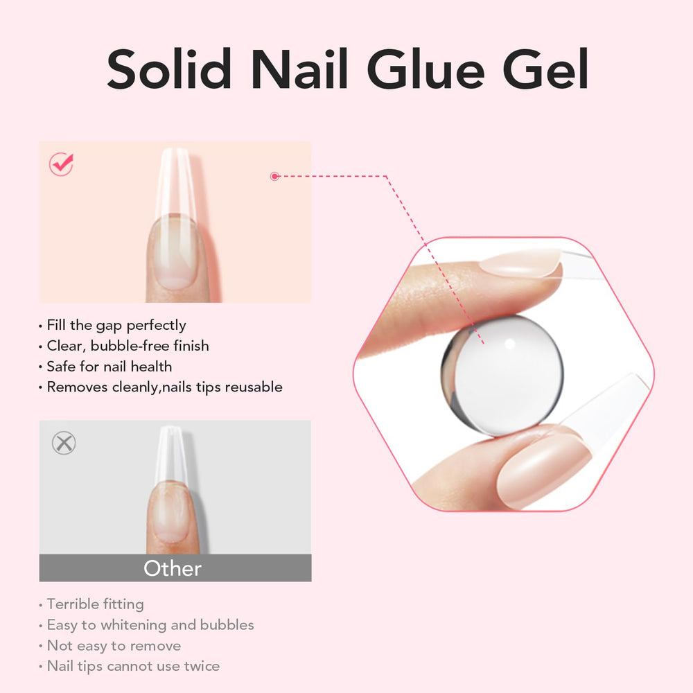 Curvlife forma almendra realza uñas con elegancia