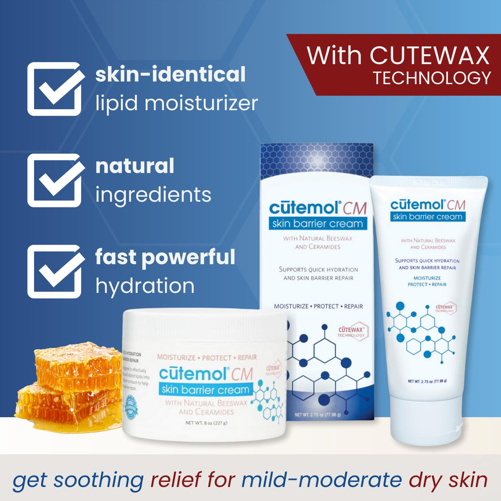 Cutemol CM crema emoliente fortalece la barrera cutánea para uso diario suave