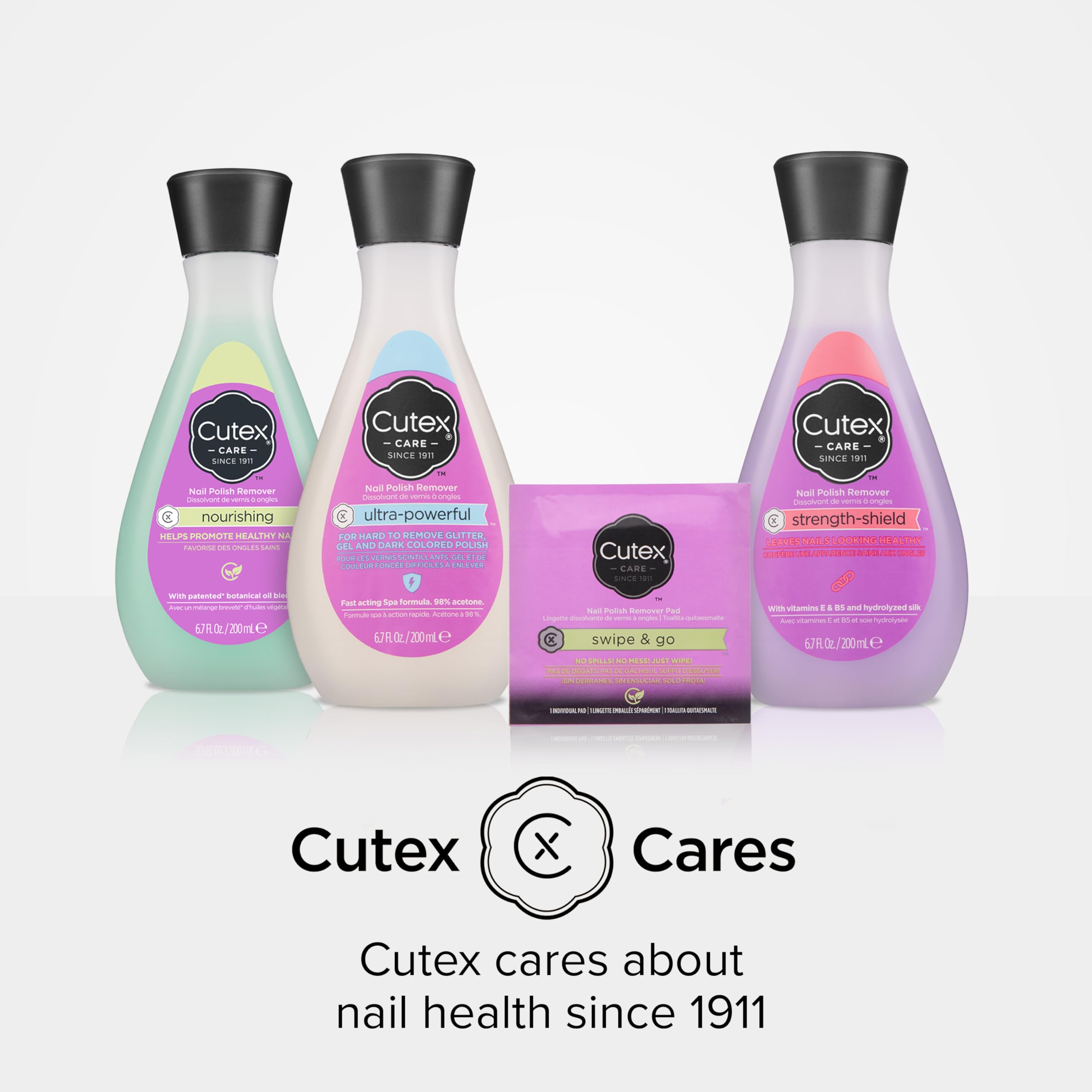 Envase de 6.7 oz de Cutex para uso en casa