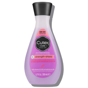 Removedor de esmalte Cutex fortificador, botella de 6,7 onzas lista para uso rápido