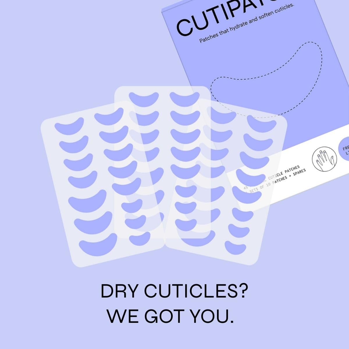 Cutipatch formato sin goteo para uso diario.