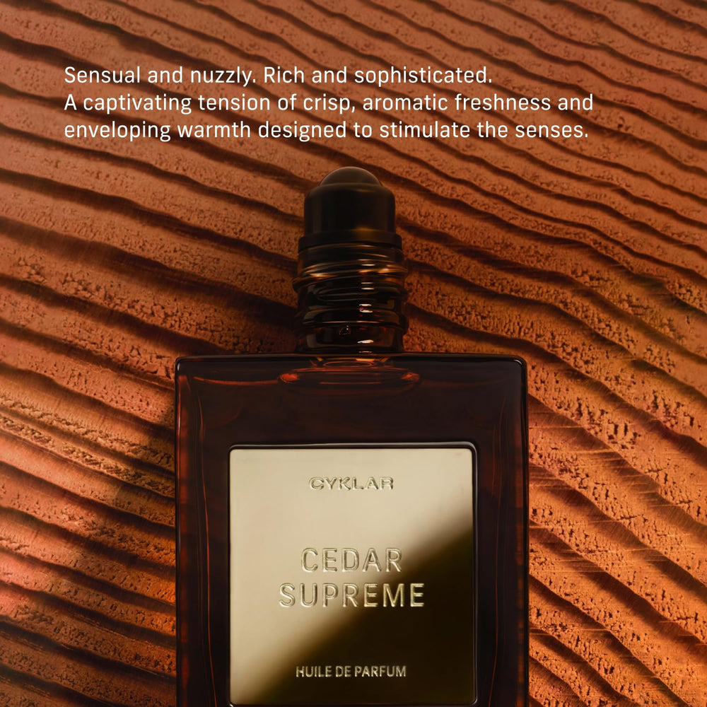 CYKLAR Aceite de perfume notas bergamota lavanda, aroma fresco