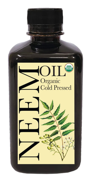 DAANA Aceite de neem – botella frontal para hidratación de piel suave.