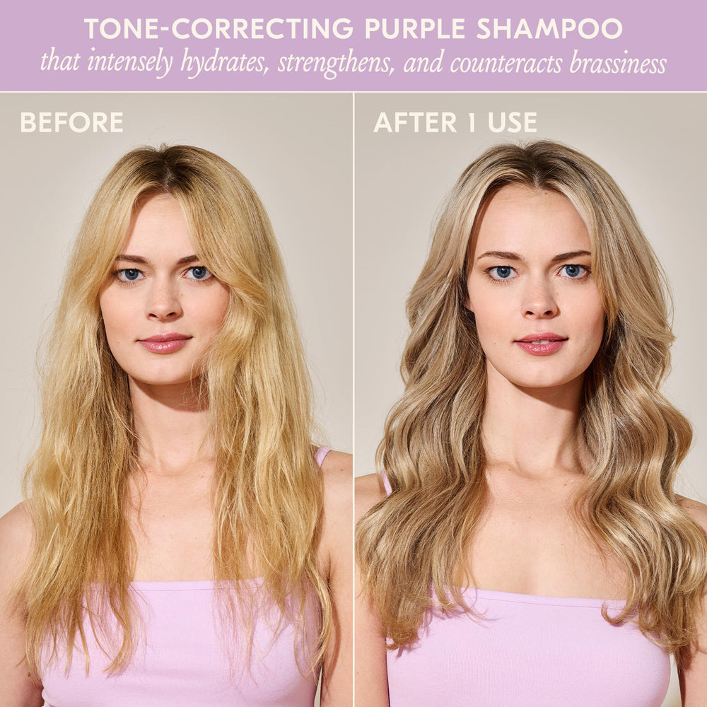 DAE Violet Hour para cabello gris mantiene tono fresco y limpio tras lavado