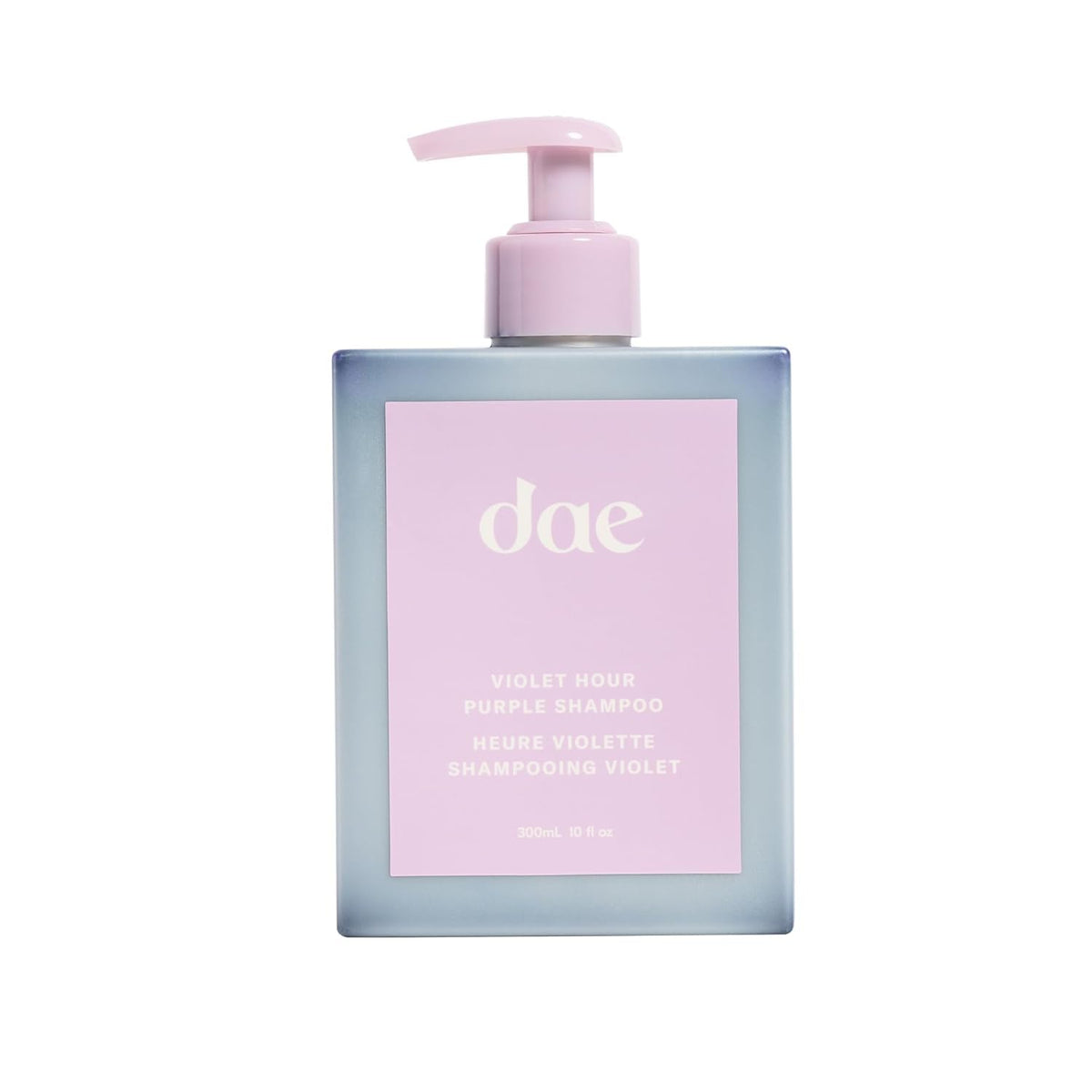 DAE Violet Hour champú violeta envase 10 oz conserva color y suavidad