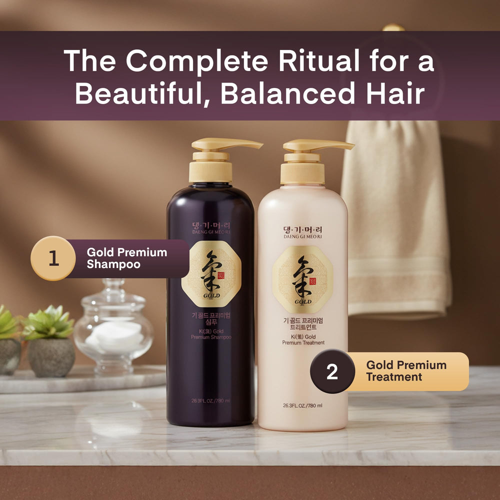 Daeng Gi Meo Ri Ki Gold Premium Shampoo, ayuda a controlar la caspa y la picor.