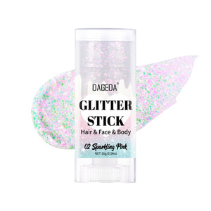 Dageda brillo rosa para cuerpo: ideal para un resplandor suave en fiestas.