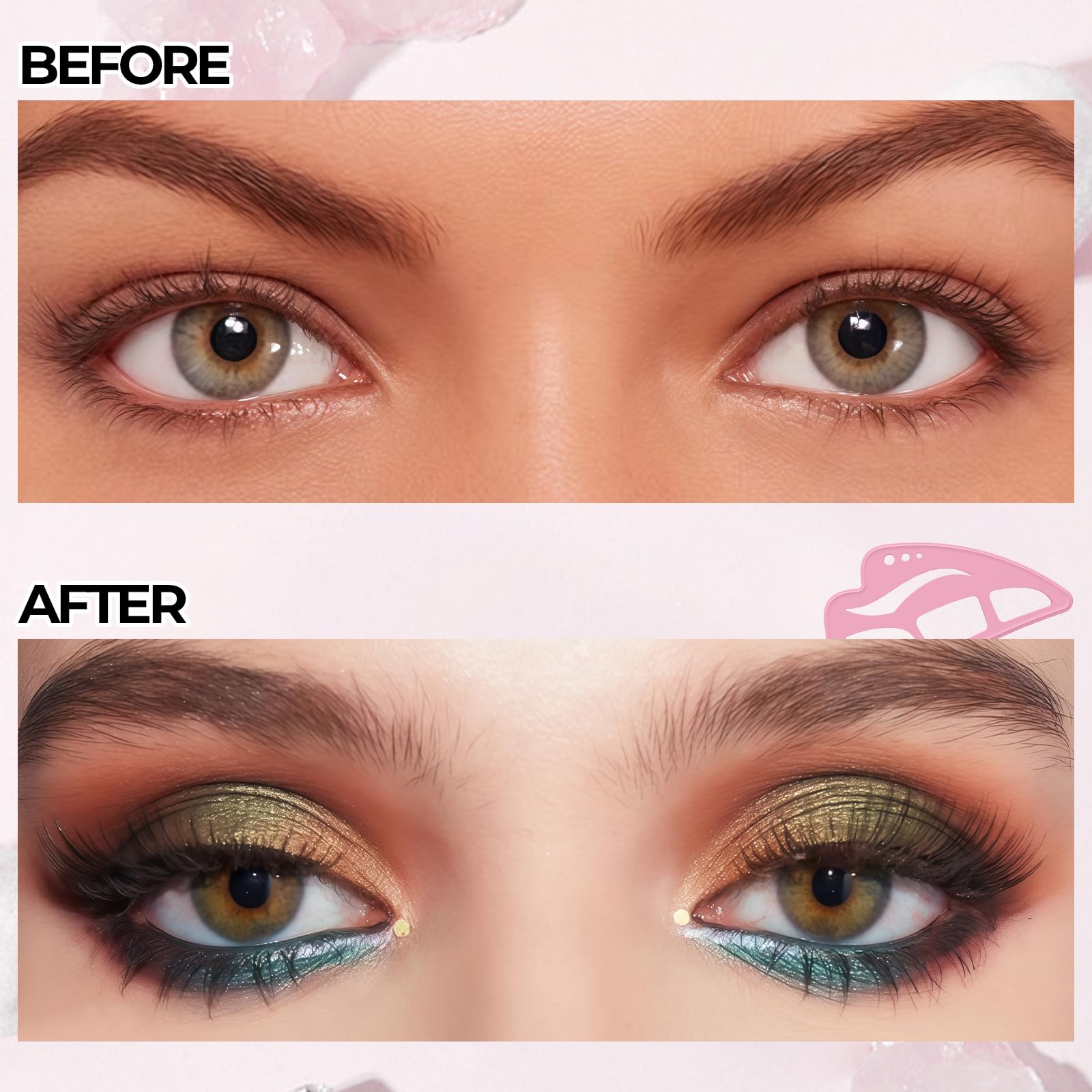 DAGEDA accesorios de maquillaje multifunción para ojos y contornos faciales.
