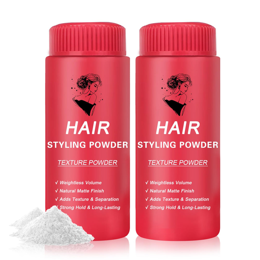 DAMUSI polvo texturizante para cabello, acabado mate y volumen inmediato.