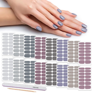DANNEASY pegatinas para uñas 16 hojas ofrecen un acabado rápido y profesional.