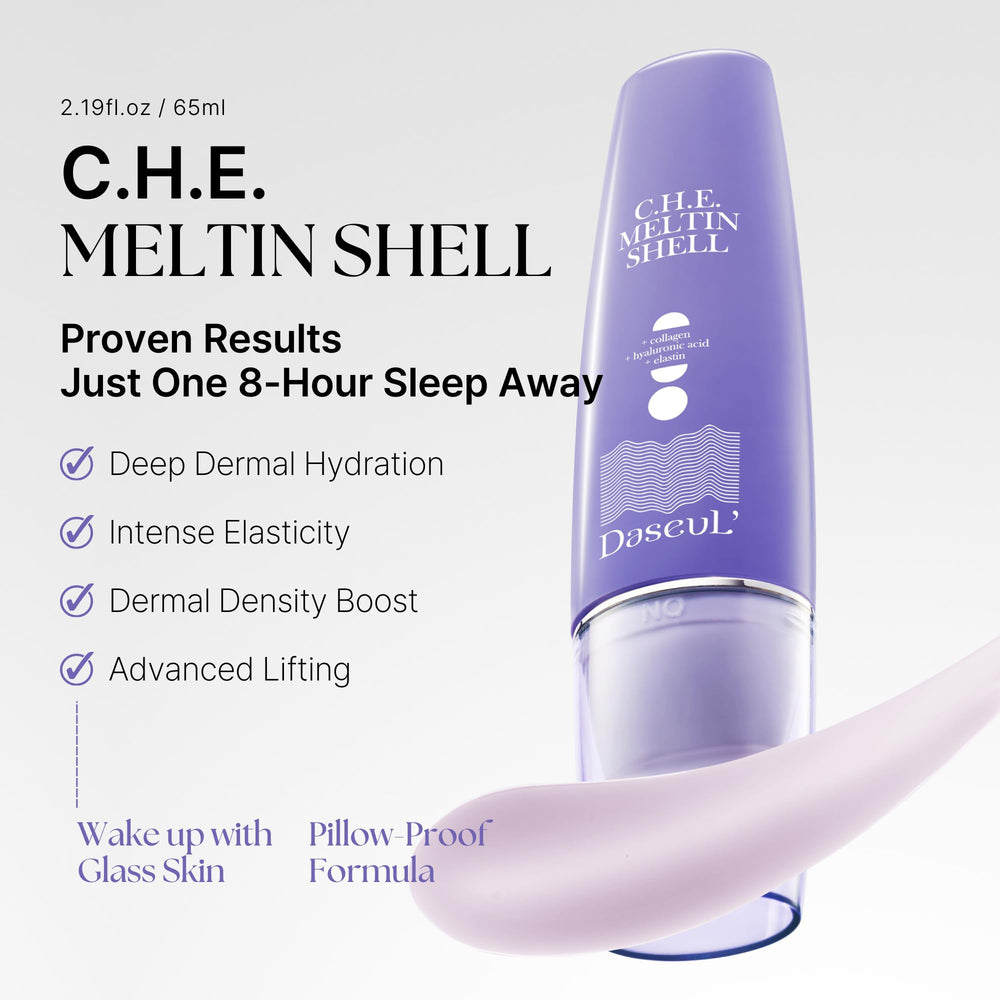 DaseuL’ C.H.E. Meltin Shell muestra capa gel derretible para absorción nocturna
