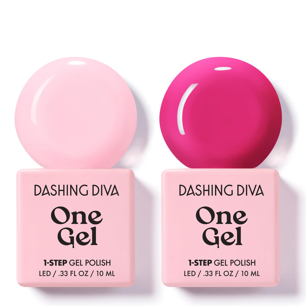 Dashing Diva Attitude: botella rosa chicle para un look contemporáneo y duradero.