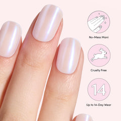 Dashing Diva Glaze Effects efecto domo para ajuste perfecto en la uña.