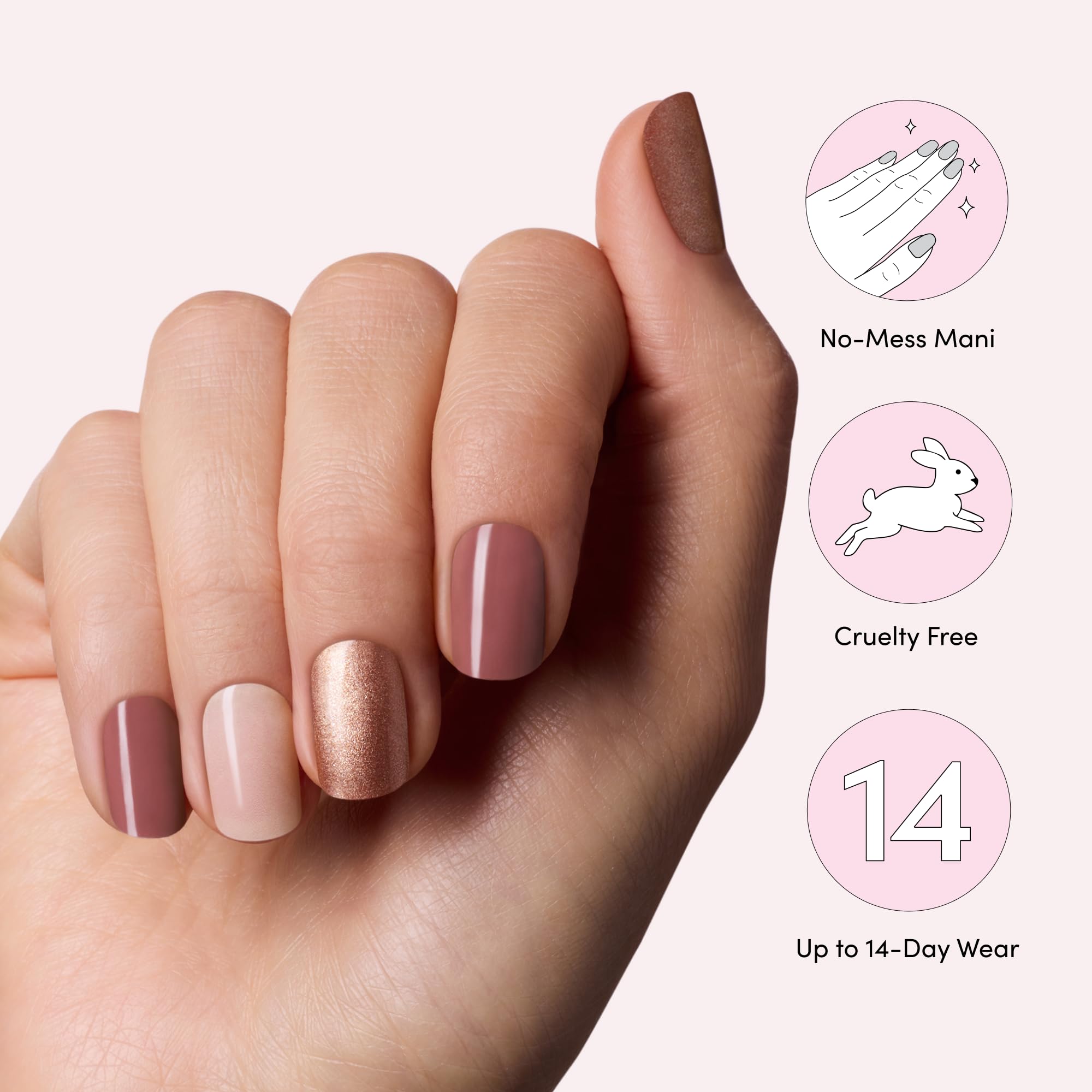 Dashing Diva Glaze paleta de tonos naturales para múltiples estilos.