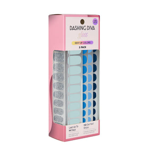 Dashing Diva: 110 envolturas para uñas con durabilidad.