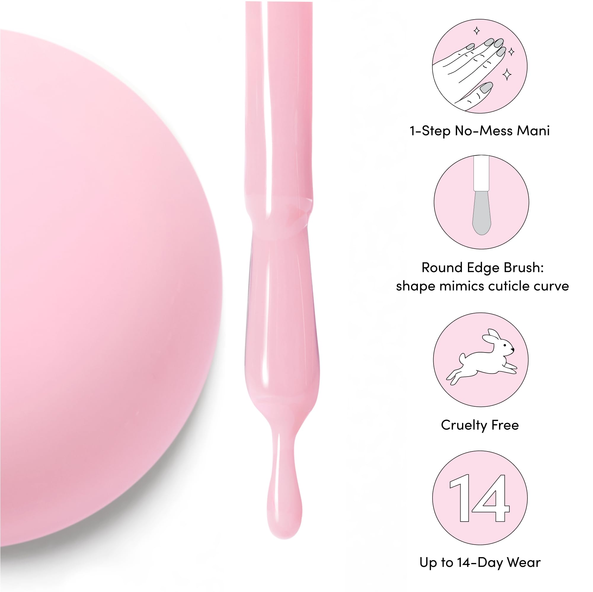 Lámpara LED para gel de Dashing Diva para curado profesional en casa.
