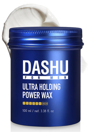 DASHU Ultra fijación en bote, ideal para peinado firme sin brillo todo el día.