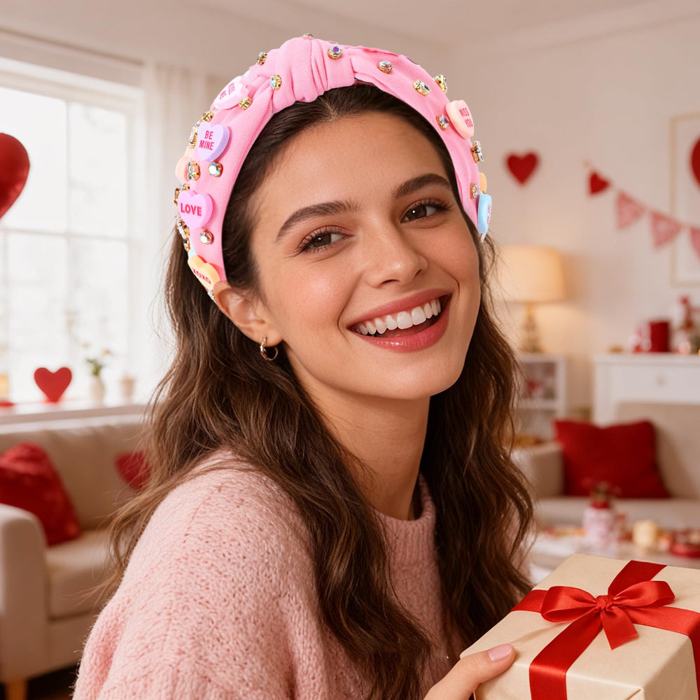 DATANSUN diadema San Valentín peso ligero para comodidad diaria.