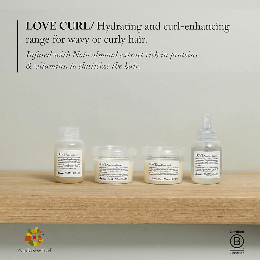 Rizos definidos y manejables gracias a Davines LOVE Curl.
