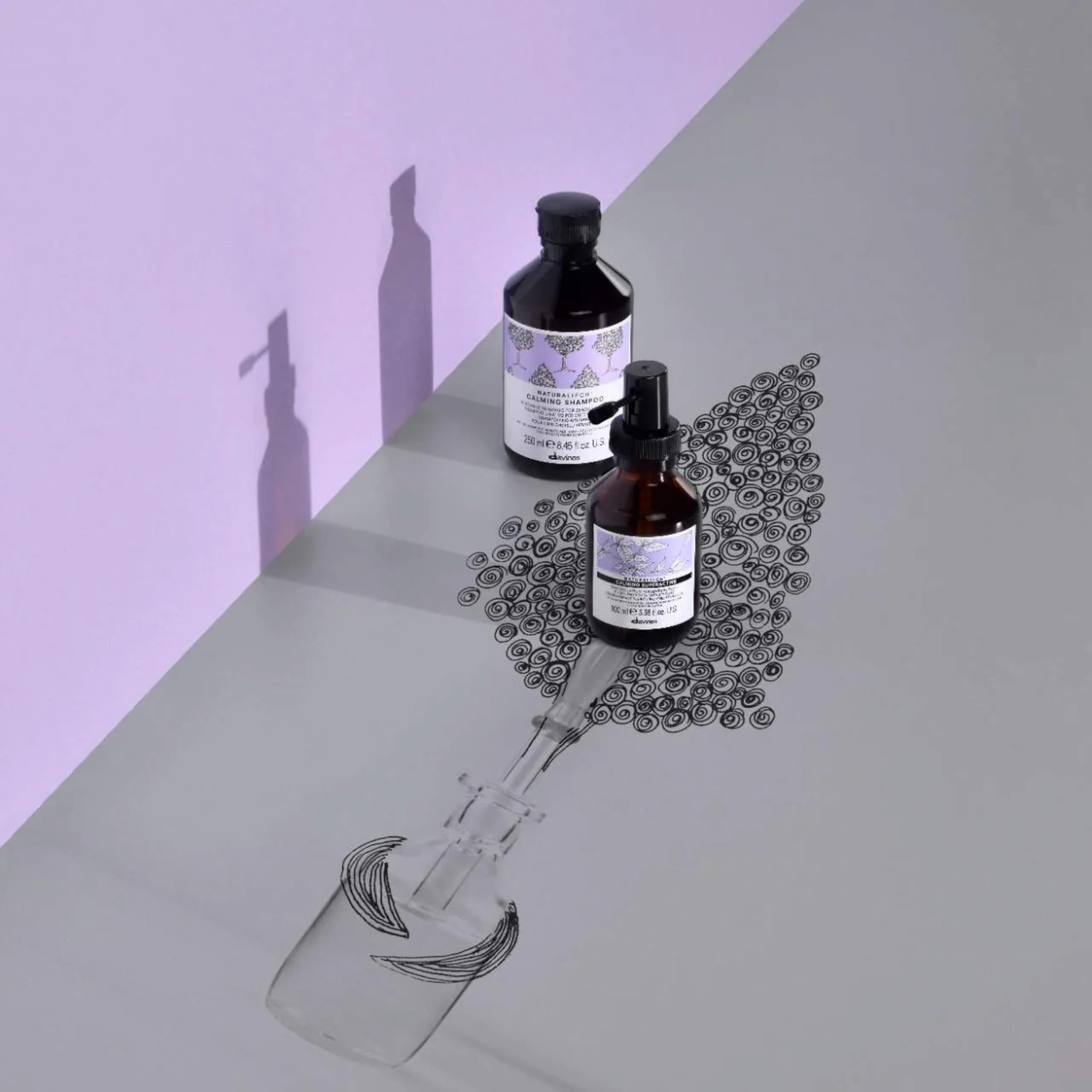 Davines Calming Shampoo, cuero cabelludo cómodo gracias al efecto calmante.