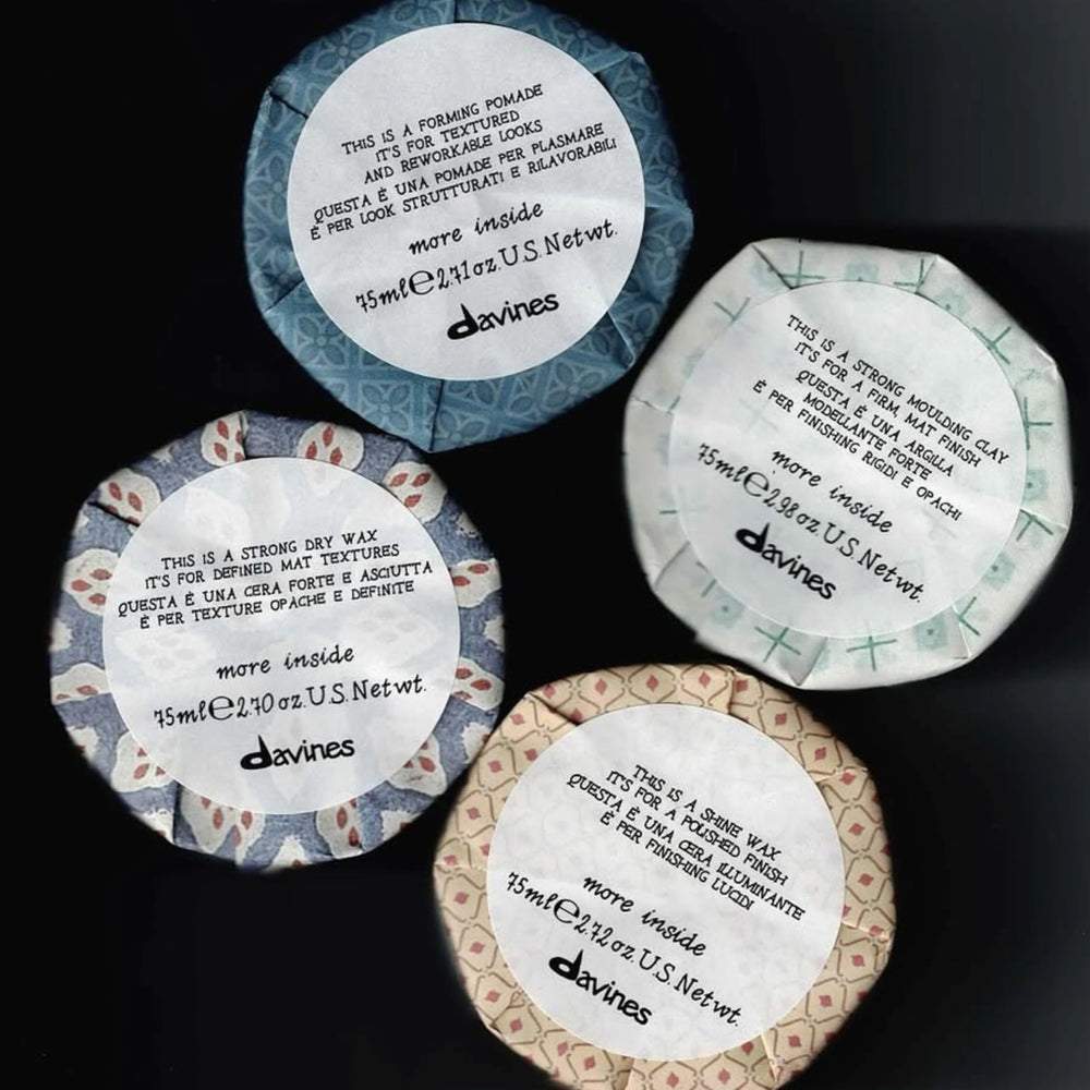 Davines pomada formadora memoria de estilo para mantener la forma