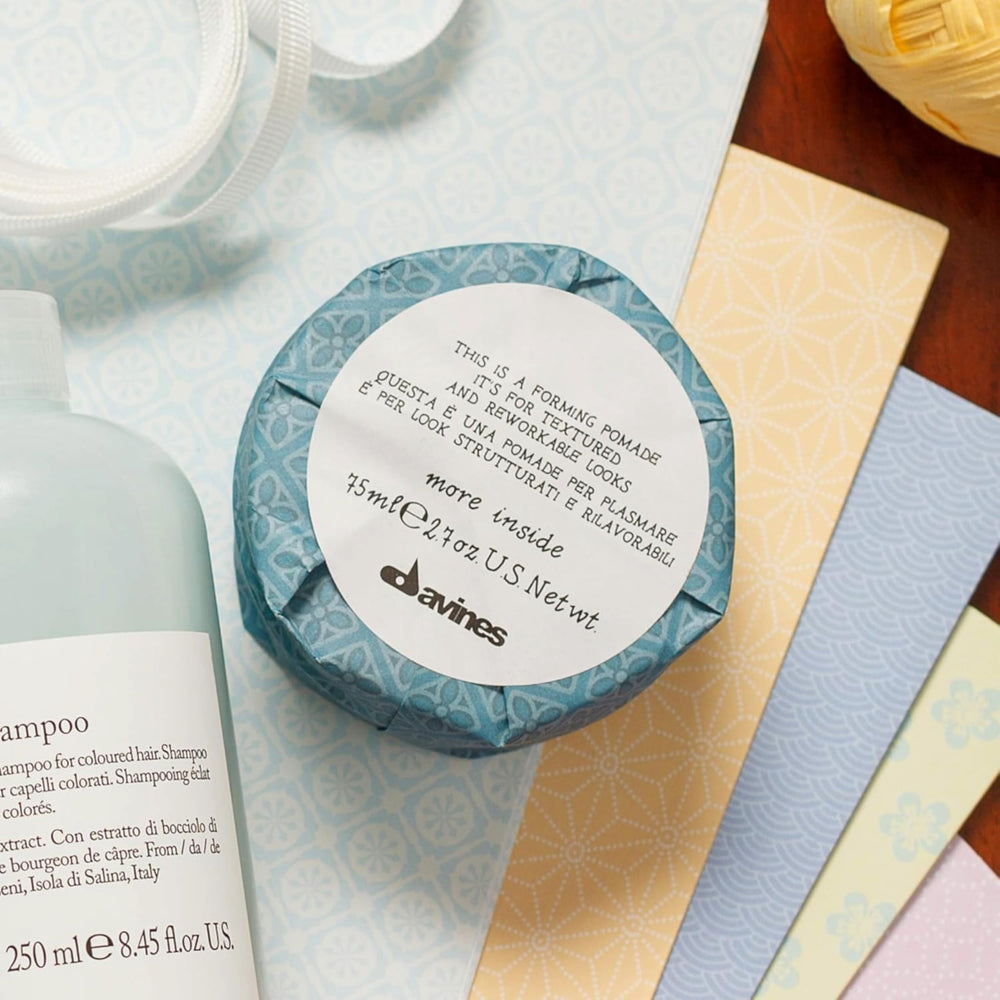 Davines pomada formadora ideal para peinados cortos y definidos