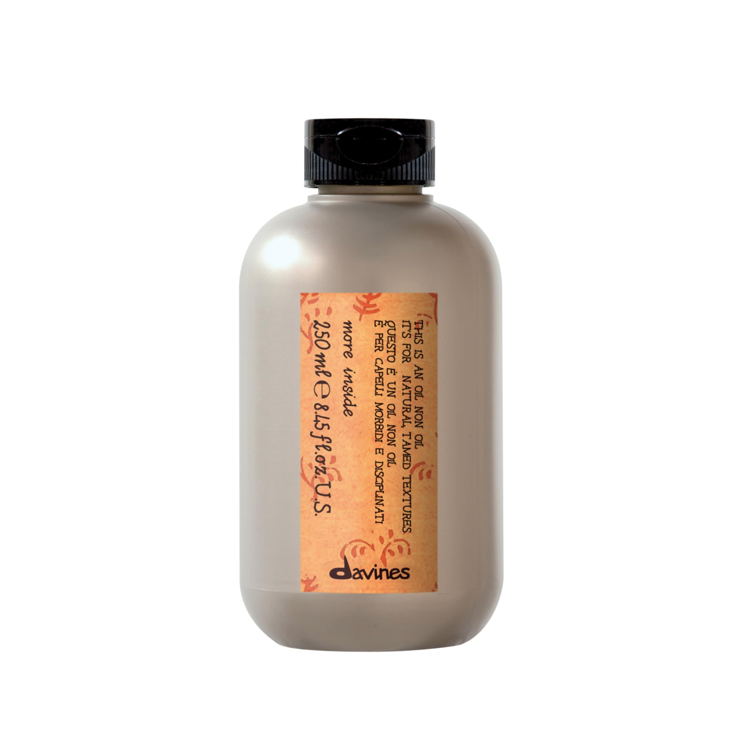 Davines This Is An Oil Non Oil, botella-aceite-natural, brillo ligero para estilo natural.