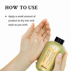 Davines This Is An Oil Non Oil, brillo-natural, aspecto pulido sin artificios.
