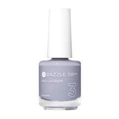 Dazzle Dry Esmalte Paso 3 Comienzo Fresco tono lavanda gris suave para uñas