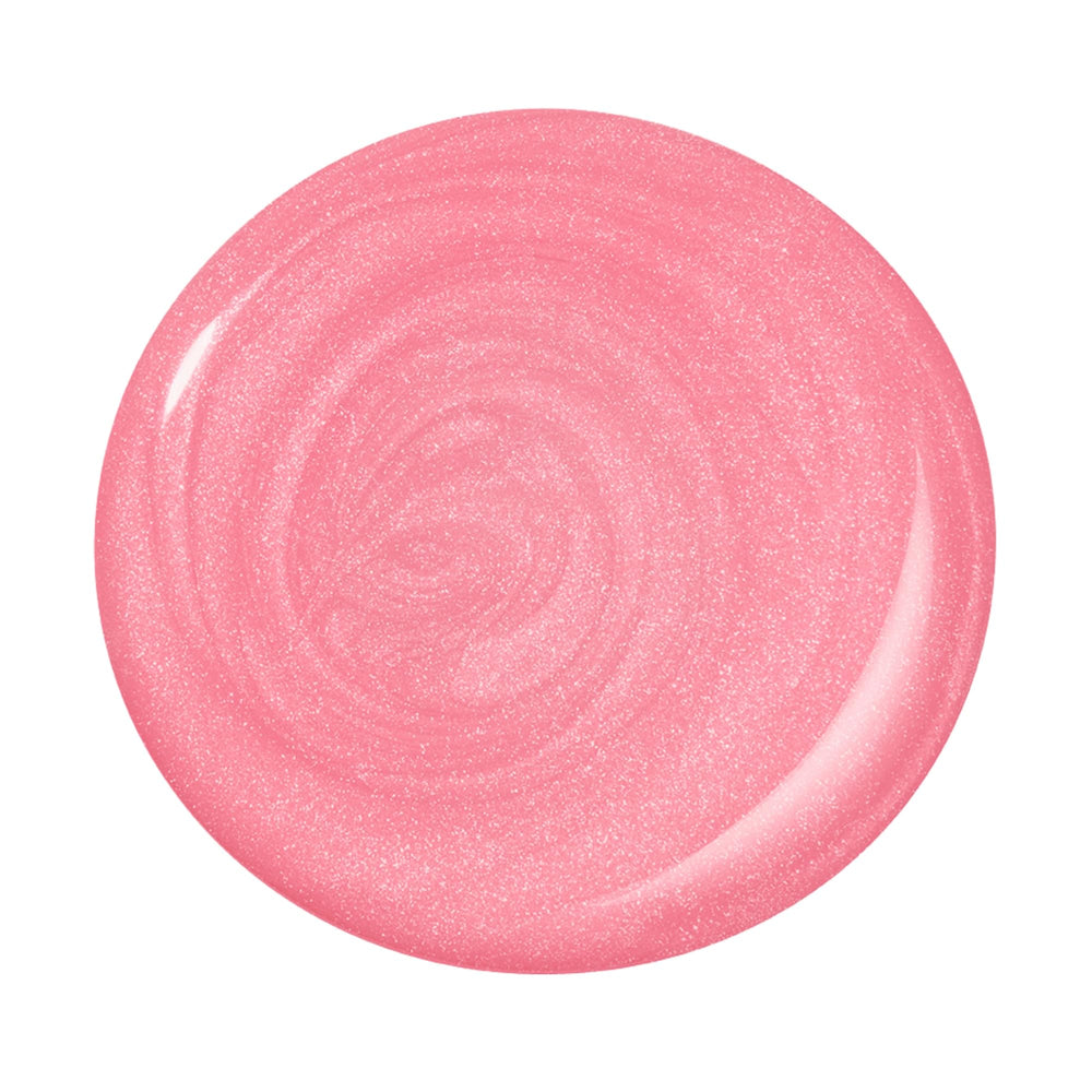 Dazzle Dry Esmalte Paso 3 Rosa Calido, brillo sutil multicolor.