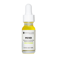 Dazzle Dry Mend Nail Repair Oil en botella de 15 ml lista para uso diario.