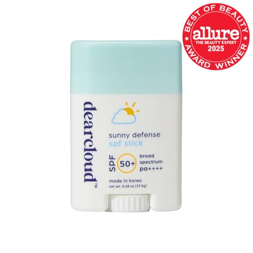 dearcloud Sunny Defense Stick, SPF50 PA++++ para uso diario en cara.