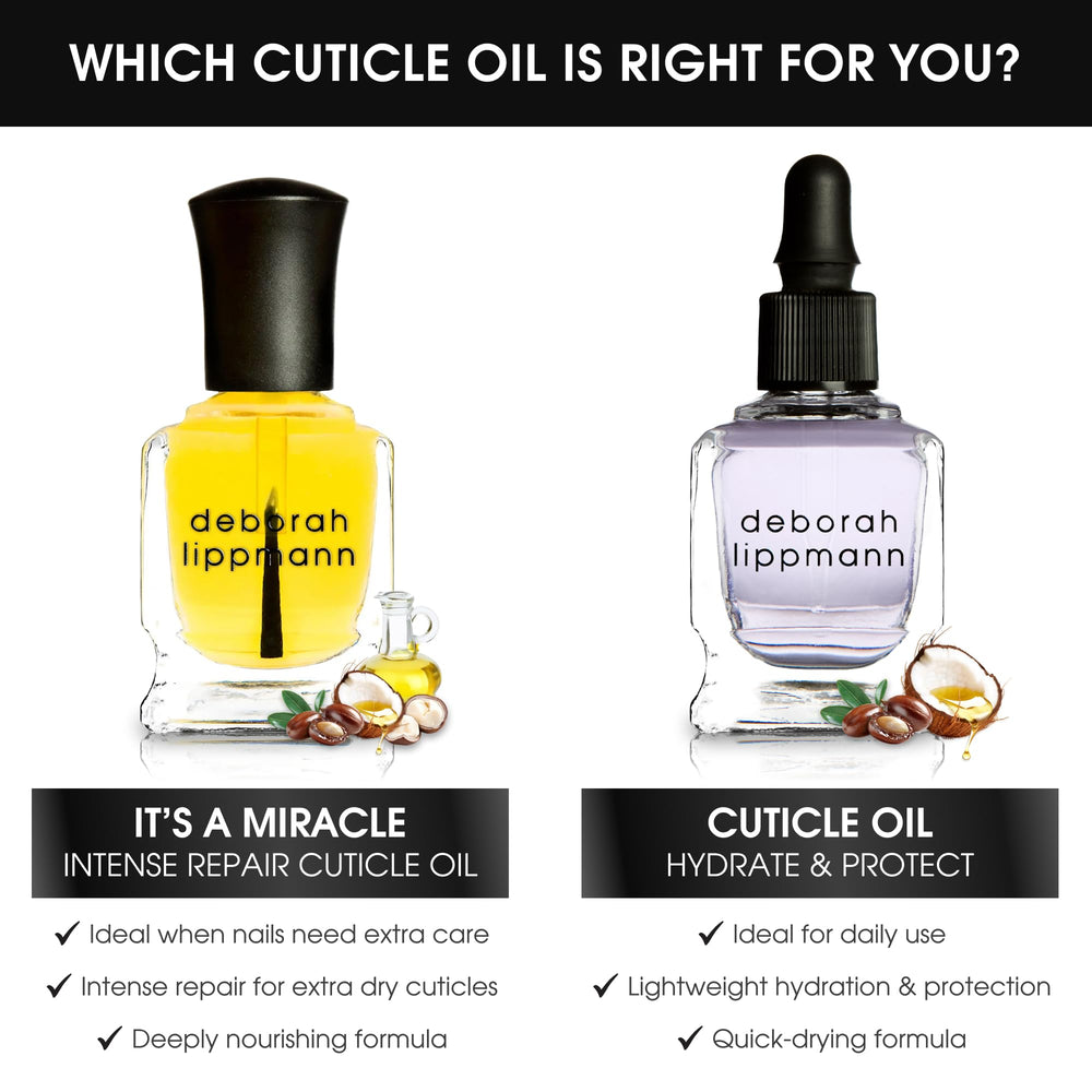 Deborah Lippmann It's A Miracle Cuidado de cutículas con aroma agradable.