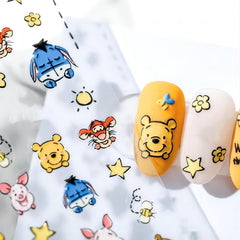 Dedyel pegatinas autoadhesivas para uñas con diseños mixtos.