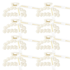 DEEKA horquilla de pelo con perla, conjunto de 8, ideal para damas de honor