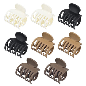 Clip DEEKA con dientes dobles para agarre firme en cualquier cabello.