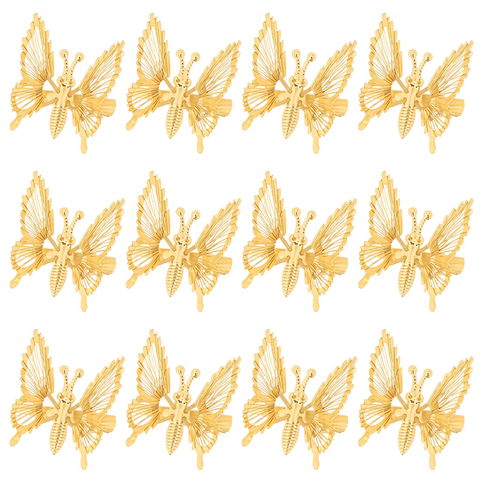 DEEKA mariposa como adorno en sombrero o cuello