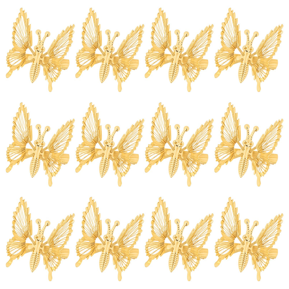DEEKA mariposa como adorno en sombrero o cuello