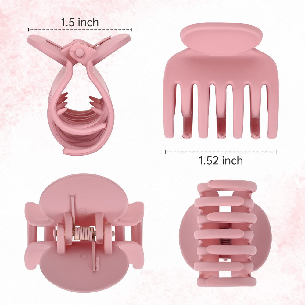 DEEKA con dientes dobles para cabello fino, agarre seguro.