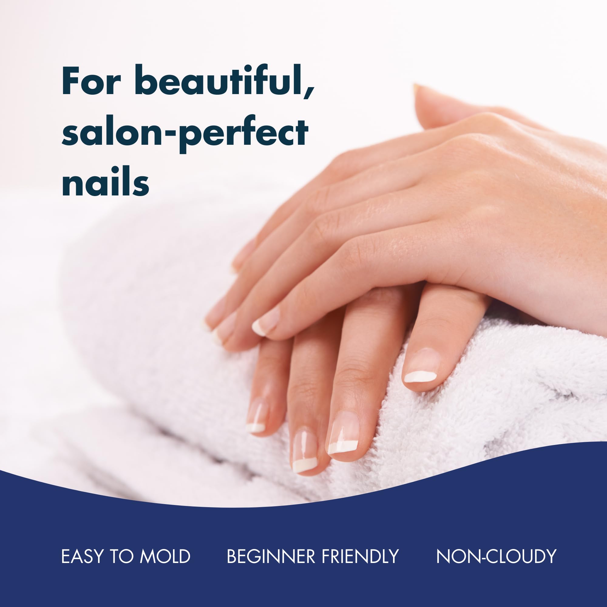 DeEnti polvo acrilico adherencia fuerte para uñas duraderas en salon o casa.