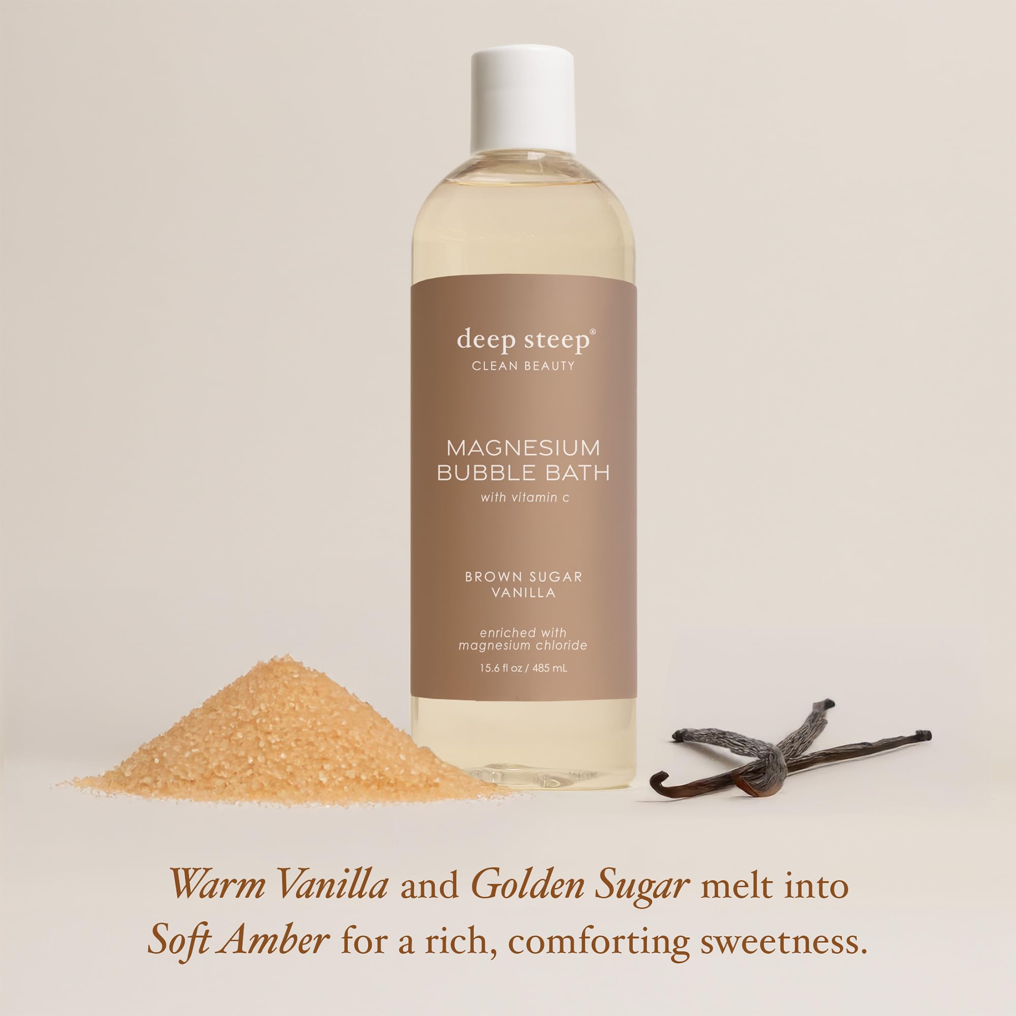 Aceites de coco y argán en Deep Steep para hidratación profunda de la piel