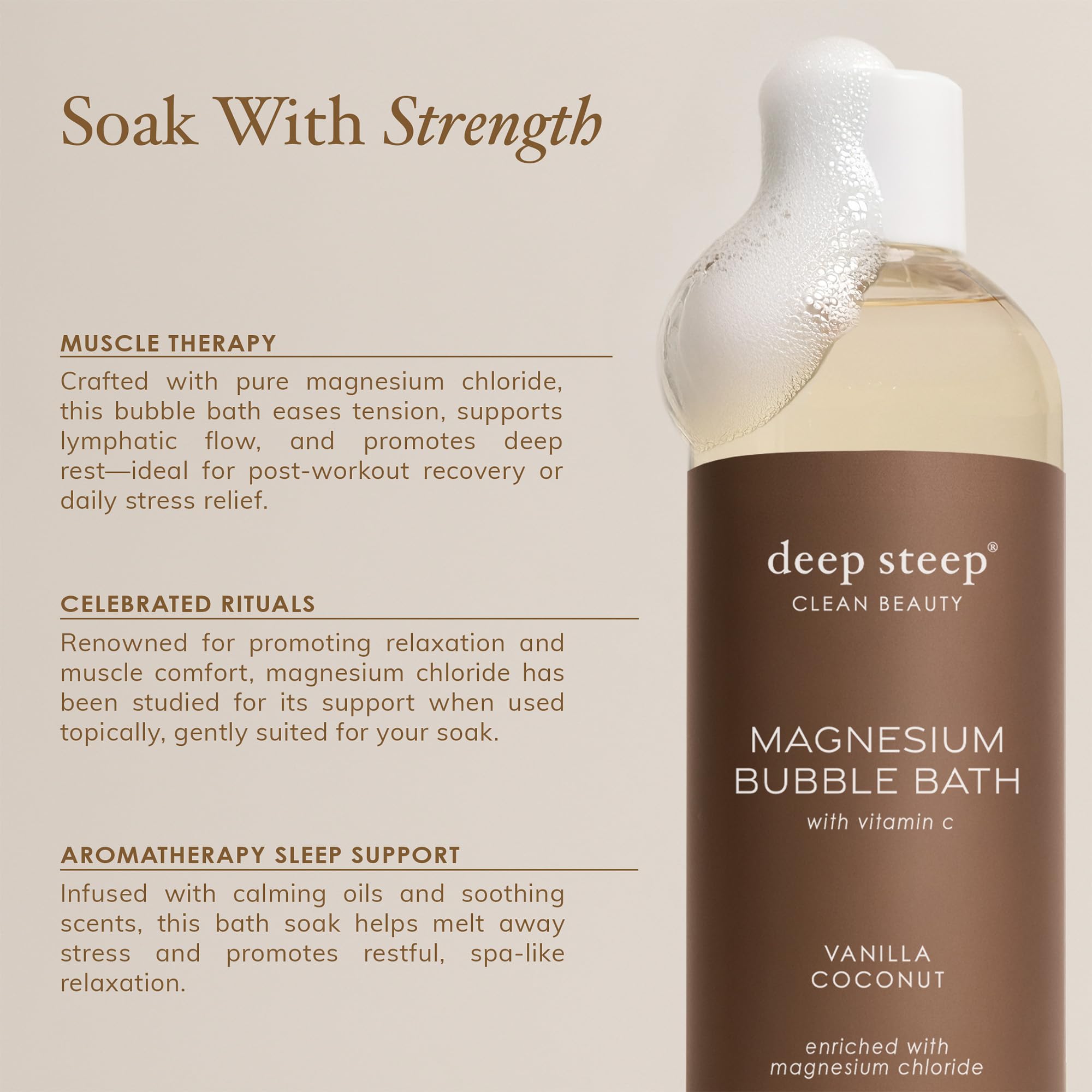 Aromaterapia suave de Deep Steep para una relajación nocturna agradable