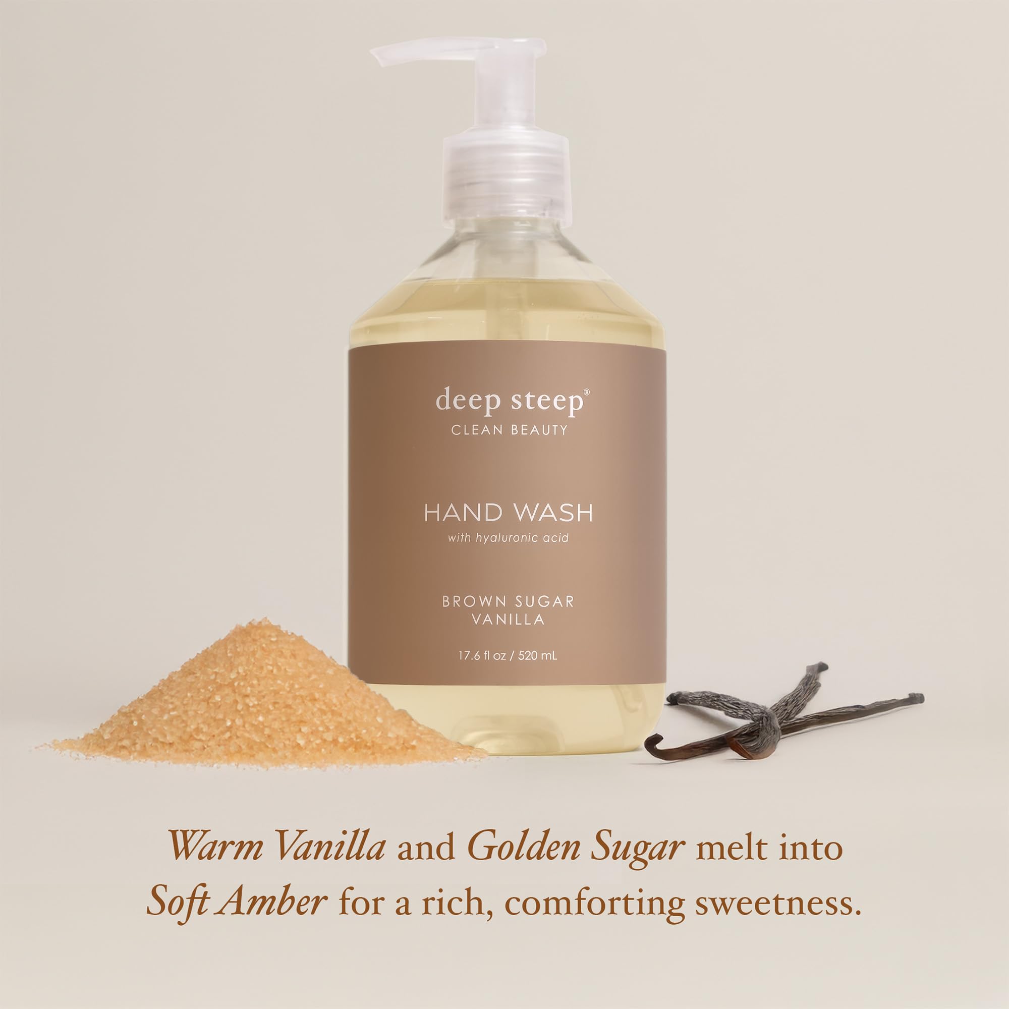 Deep Steep Jabon Manos, aceite de oliva, nutrición suave para la piel.