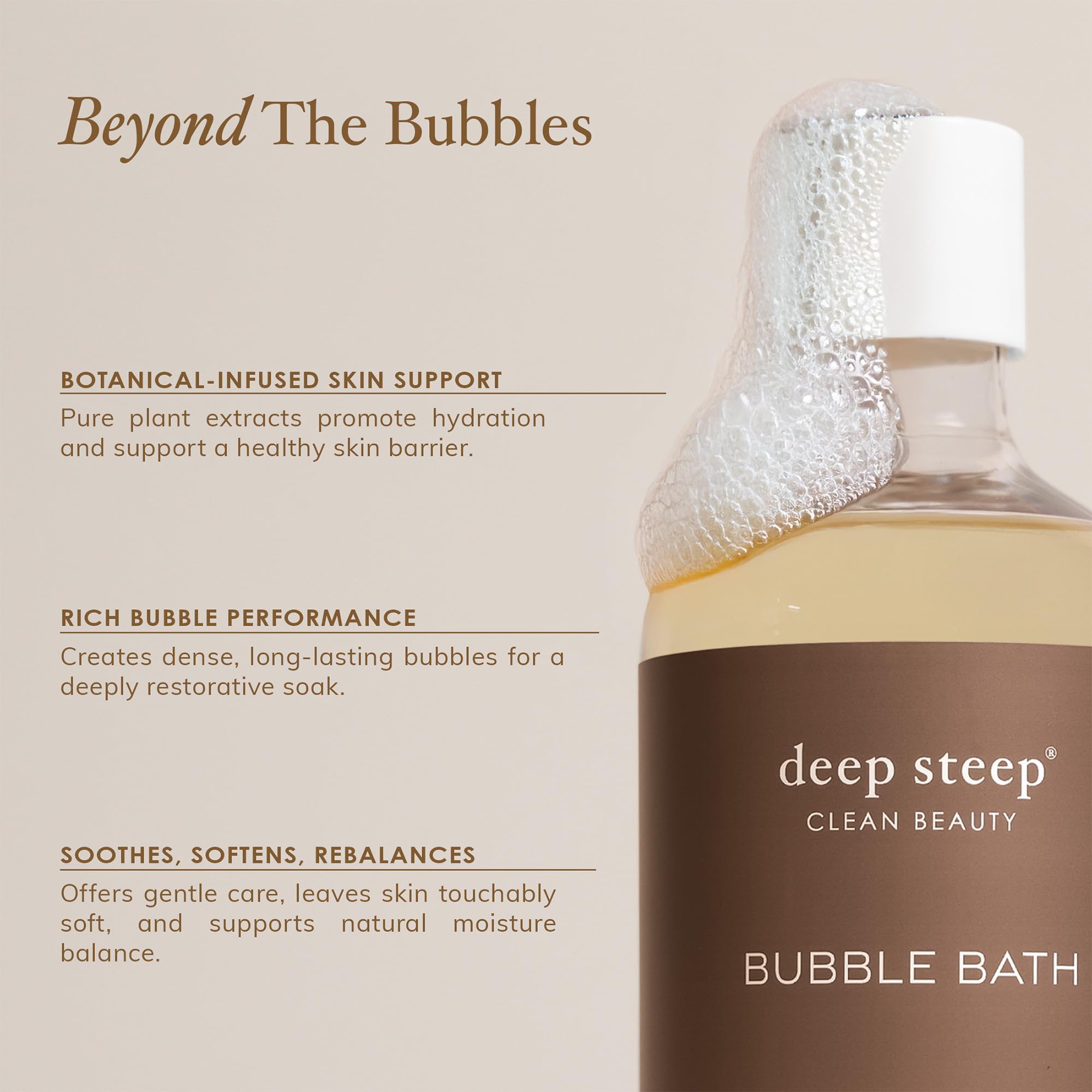 Deep Steep nutrición de piel con manteca de karité y aceites