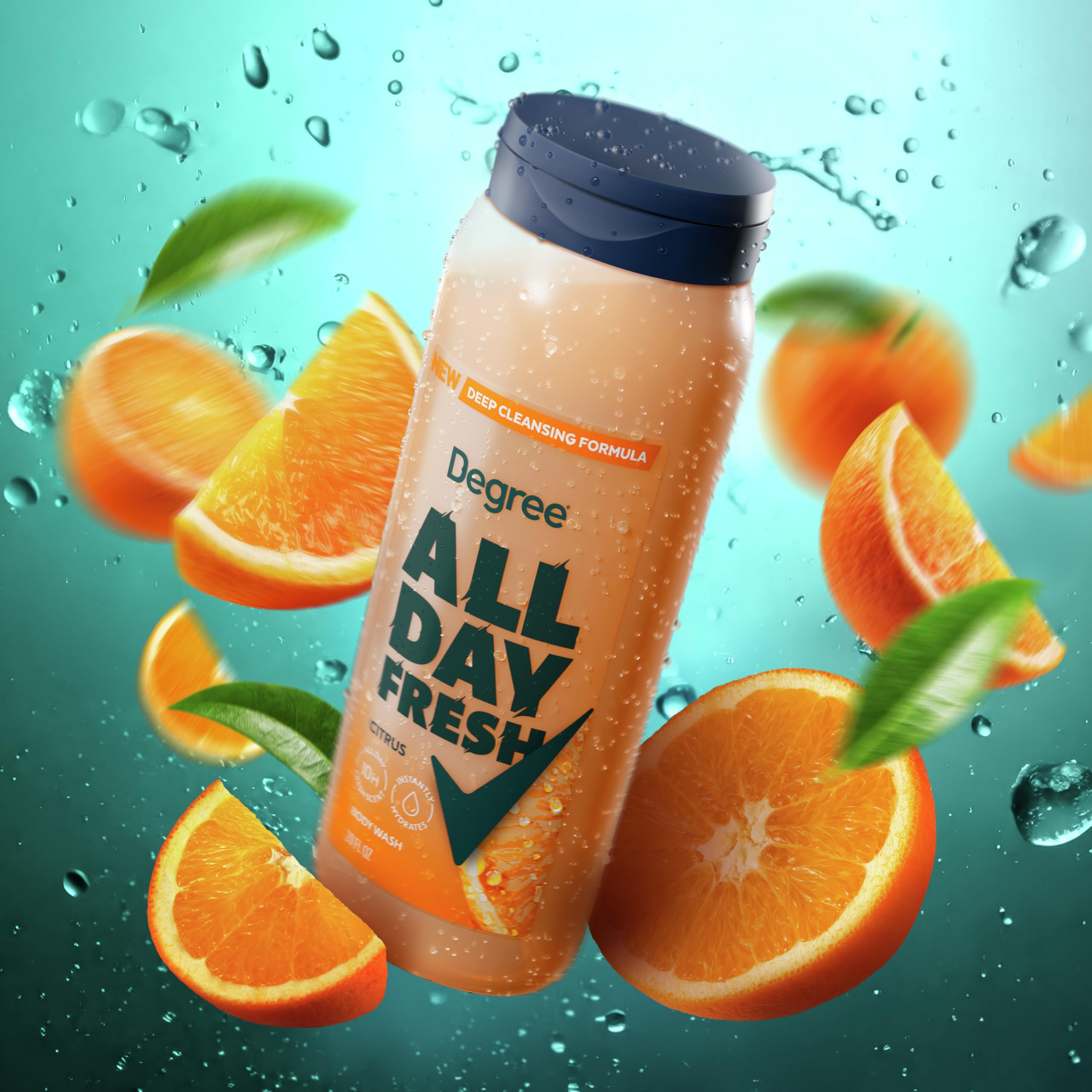 Degree All Day Fresh Citrus: fórmula sin parabenos y ftalatos